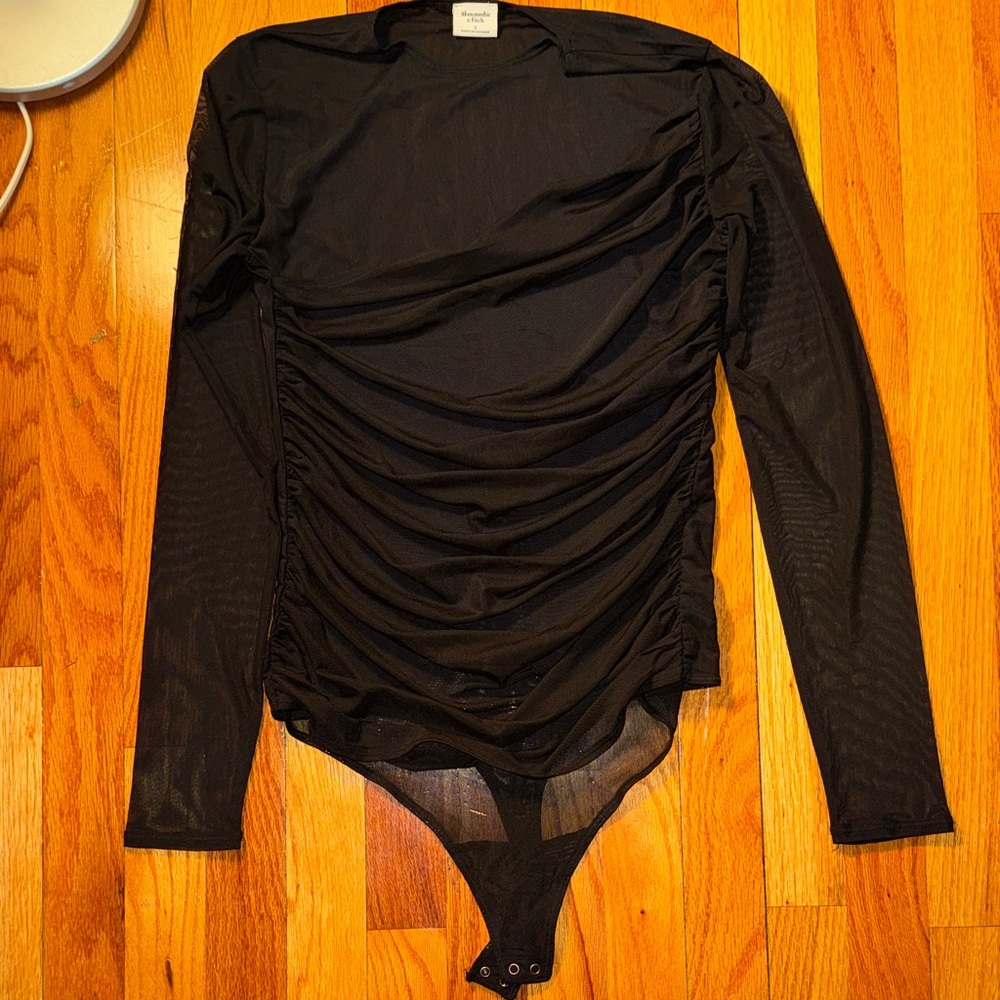 Abercrombie & Fitch Sheer Bodysuit
